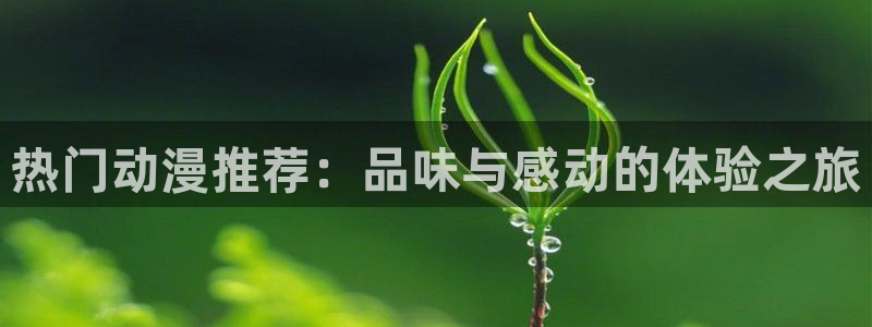 妙漫蛙:热门动漫推荐:品味与感动的体验之旅配图
